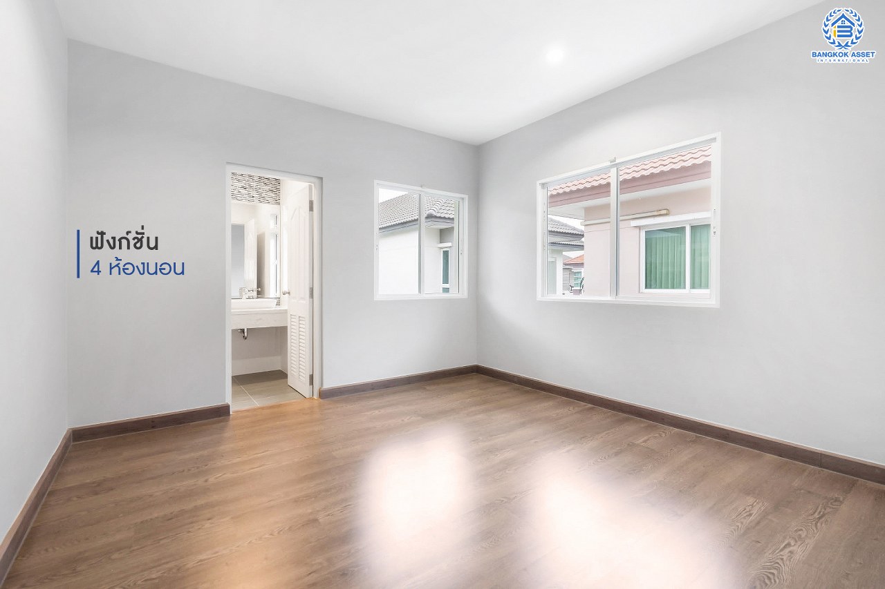 บ้านมือสองตกแต่งใหม่ ดีไซน์สุดหรู ม.บางกอกบูเลอวาร์ด ราชพฤกษ์-พระราม5-2 หลังใหญ่ #แปลงมุม เนื้อที่ 57.1 ตร.ว. บนสังคมคุณภาพ SC Asset* รองรับครอบครัวใหญ่ด้วยฟังก์ชั่นจัดเต็ม 4 ห้องนอน 4 ห้องน้ำ (ห้องนอนชั้นบนทุกห้องมีห้องน้ำในตัว) 2 ที่จอดรถ บนทำเลติดถนนราชพฤกษ์ ใกล้วงเวียนพระรามห้า ,ทางด่วน และเพียง 10 ถึงรถไฟฟ้า "สถานีบางรักใหญ่"