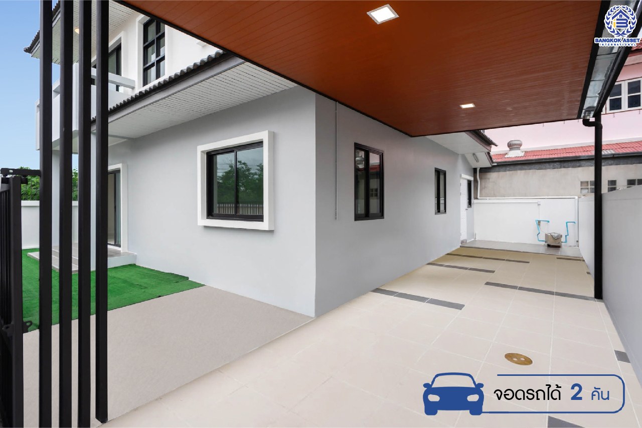 บ้านมือสองตกแต่งใหม่ หลังใหญ่พิเศษ เนื้อที่ 45.3 ตร.ว. ฟังก์ชั่นระดับบ้านเดี่ยว! ม.บิวตี้เฮ้าส์3 ราชพฤกษ์-กาญจนาฯ 4 ห้องนอน 2 ห้องน้ำ 2 ที่จอดรถ ตอบโจทย์ทุกการอยู่อาศัย บนทำเลสุดสะดวก ติดถนนราชพฤกษ์ เชื่อมต่อหลายเส้นทาง ใกล้ The Walk และทางด่วน "ศรีรัช"