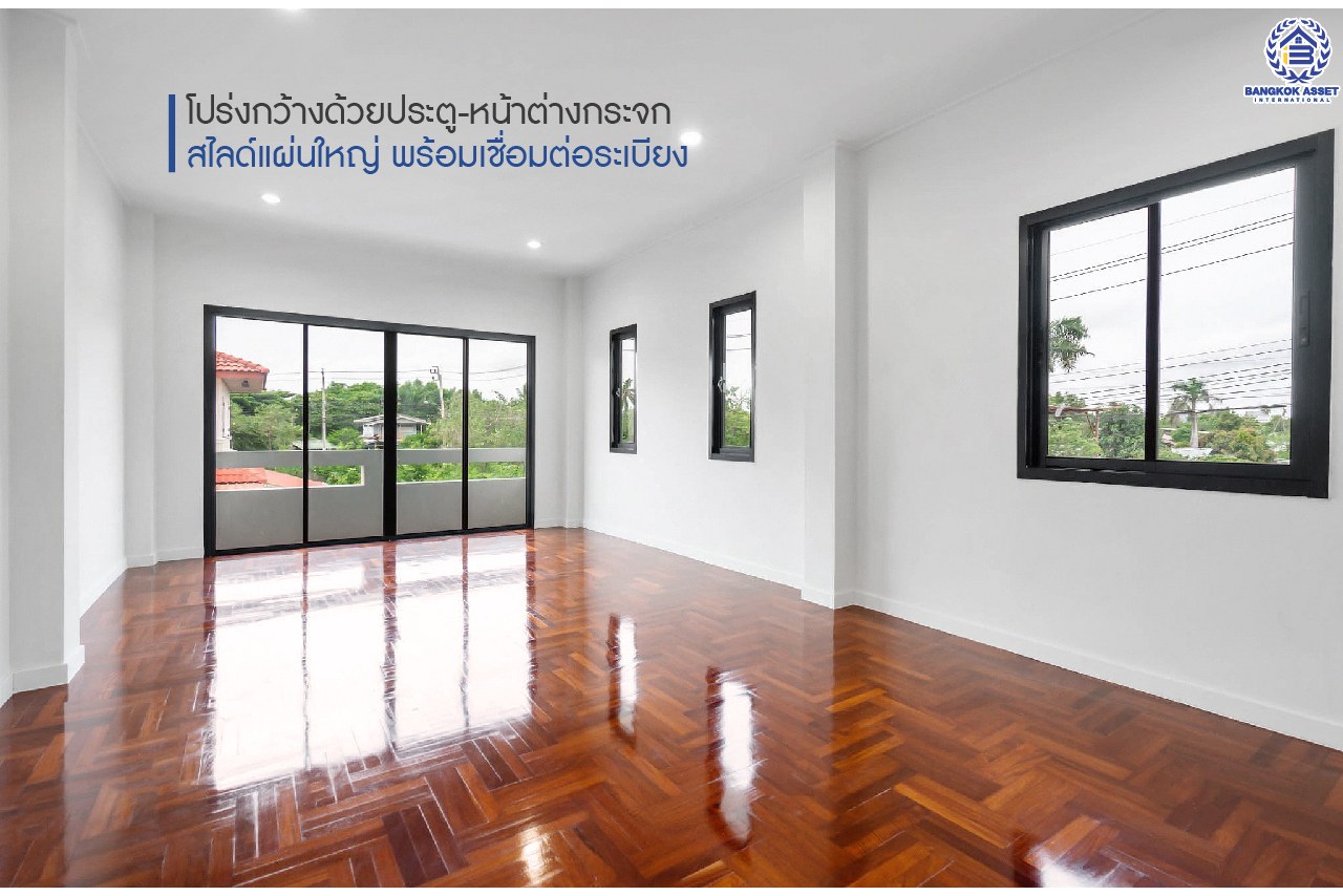 บ้านมือสองตกแต่งใหม่ หลังใหญ่พิเศษ เนื้อที่ 45.3 ตร.ว. ฟังก์ชั่นระดับบ้านเดี่ยว! ม.บิวตี้เฮ้าส์3 ราชพฤกษ์-กาญจนาฯ 4 ห้องนอน 2 ห้องน้ำ 2 ที่จอดรถ ตอบโจทย์ทุกการอยู่อาศัย บนทำเลสุดสะดวก ติดถนนราชพฤกษ์ เชื่อมต่อหลายเส้นทาง ใกล้ The Walk และทางด่วน "ศรีรัช"