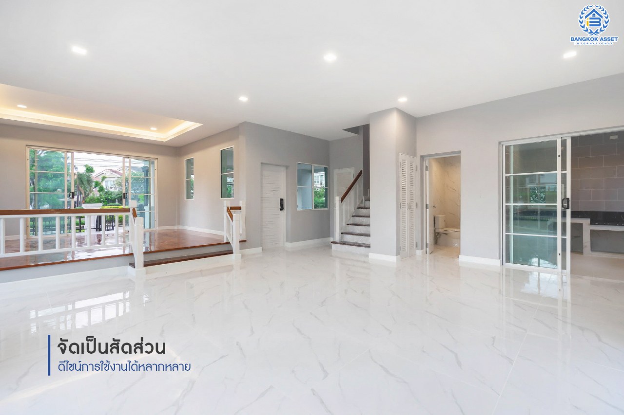 บ้านมือสองตกแต่งใหม่ แบรนด์ LH หลังใหญ่พิเศษ #แปลงมุม มีพื้นที่มุมสวนกว้าง 200 ตร.ม. โซนหน้าสวนและใกล้ส่วนกลาง ม.มัณฑนา ติดถนนราชพฤกษ์ เนื้อที่ 96.5 ตร.ว. ฟังก์ชั่น 3 ห้องนอน 1 ห้องแม่บ้าน 4 ห้องน้ำ มี Living Room และ Facilities ครบ! บนทำเลใกล้วงเวียนพระราม5 และMRT "สถานีบางรักน้อยท่าอิฐ"