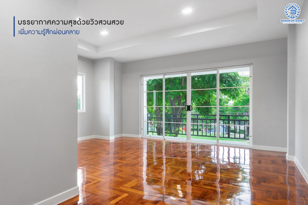 บ้านมือสองตกแต่งใหม่ แบรนด์ LH หลังใหญ่พิเศษ #แปลงมุม มีพื้นที่มุมสวนกว้าง 200 ตร.ม. โซนหน้าสวนและใกล้ส่วนกลาง ม.มัณฑนา ติดถนนราชพฤกษ์ เนื้อที่ 96.5 ตร.ว. ฟังก์ชั่น 3 ห้องนอน 1 ห้องแม่บ้าน 4 ห้องน้ำ มี Living Room และ Facilities ครบ! บนทำเลใกล้วงเวียนพระราม5 และMRT "สถานีบางรักน้อยท่าอิฐ"