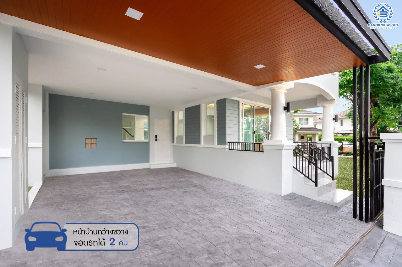 บ้านมือสองตกแต่งใหม่ แบรนด์ LH หลังใหญ่พิเศษ #แปลงมุม มีพื้นที่มุมสวนกว้าง 200 ตร.ม. โซนหน้าสวนและใกล้ส่วนกลาง ม.มัณฑนา ติดถนนราชพฤกษ์ เนื้อที่ 96.5 ตร.ว. ฟังก์ชั่น 3 ห้องนอน 1 ห้องแม่บ้าน 4 ห้องน้ำ มี Living Room และ Facilities ครบ! บนทำเลใกล้วงเวียนพระราม5 และMRT "สถานีบางรักน้อยท่าอิฐ"