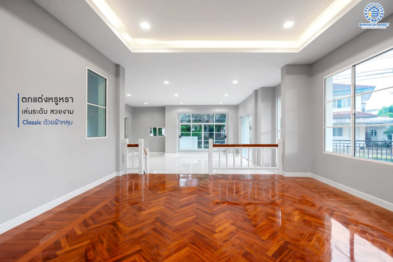 บ้านมือสองตกแต่งใหม่ แบรนด์ LH หลังใหญ่พิเศษ #แปลงมุม มีพื้นที่มุมสวนกว้าง 200 ตร.ม. โซนหน้าสวนและใกล้ส่วนกลาง ม.มัณฑนา ติดถนนราชพฤกษ์ เนื้อที่ 96.5 ตร.ว. ฟังก์ชั่น 3 ห้องนอน 1 ห้องแม่บ้าน 4 ห้องน้ำ มี Living Room และ Facilities ครบ! บนทำเลใกล้วงเวียนพระราม5 และMRT "สถานีบางรักน้อยท่าอิฐ"