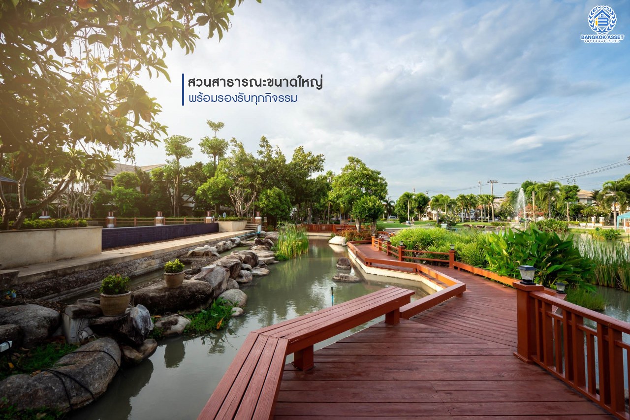 บ้านมือสองตกแต่งใหม่ แบรนด์ LH หลังใหญ่พิเศษ #แปลงมุม มีพื้นที่มุมสวนกว้าง 200 ตร.ม. โซนหน้าสวนและใกล้ส่วนกลาง ม.มัณฑนา ติดถนนราชพฤกษ์ เนื้อที่ 96.5 ตร.ว. ฟังก์ชั่น 3 ห้องนอน 1 ห้องแม่บ้าน 4 ห้องน้ำ มี Living Room และ Facilities ครบ! บนทำเลใกล้วงเวียนพระราม5 และMRT "สถานีบางรักน้อยท่าอิฐ"