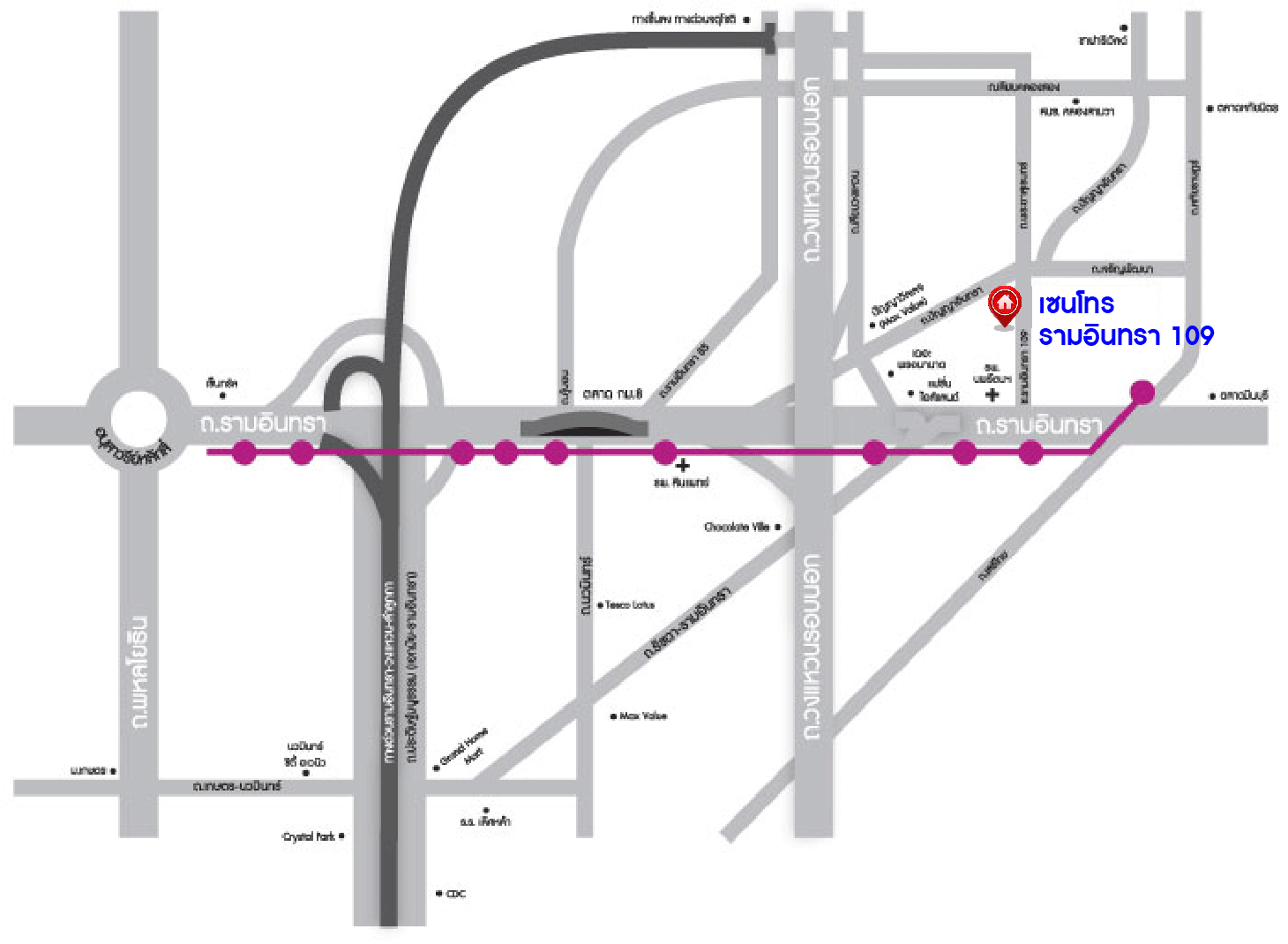 บ้านเดี่ยวมือสอง แบรนด์ AP* ม.เซนโทร รามอินทรา109 บ้านหลังใหญ่ต่อเติมสวย! เนื้อที่ 71.6 ตร.ว. ฟังก์ชั่น 3 ห้องนอน 3 ห้องน้ำ แถมแอร์ 3 เครื่อง โครงการร่มรื่น น่าอยู่ ตอบโจทย์ทุกการอยู่อาศัยบนทำเลศักยภาพ ใกล้ทางด่วนรามอินทรา และรถไฟฟ้าสถานี "แฟชั่นไอซ์แลนด์"