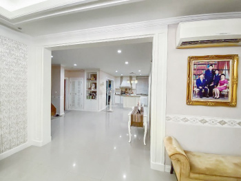 บ้านเดี่ยวมือสองนนทบุรี เนื้อที่ขนาดใหญ่ 123.1 ตร.ว. ม.ลัดดารมย์ ชัยพฤกษ์-แจ้งวัฒนะ ฟังก์ชั่น 3 ห้องนอน 4 ห้องน้ำ บ้านสวยต่อเติมครบ แถมแอร์ 8 เครื่อง! ภายในตกแต่งหรูหรา พร้อมสวนสวยรอบบ้าน หน้าโครงการติดถนนชัยพฤกษ์ เชื่อมสู่แจ้งวัฒนะ ราชพฤกษ์ได้อย่างรวดเร็ว