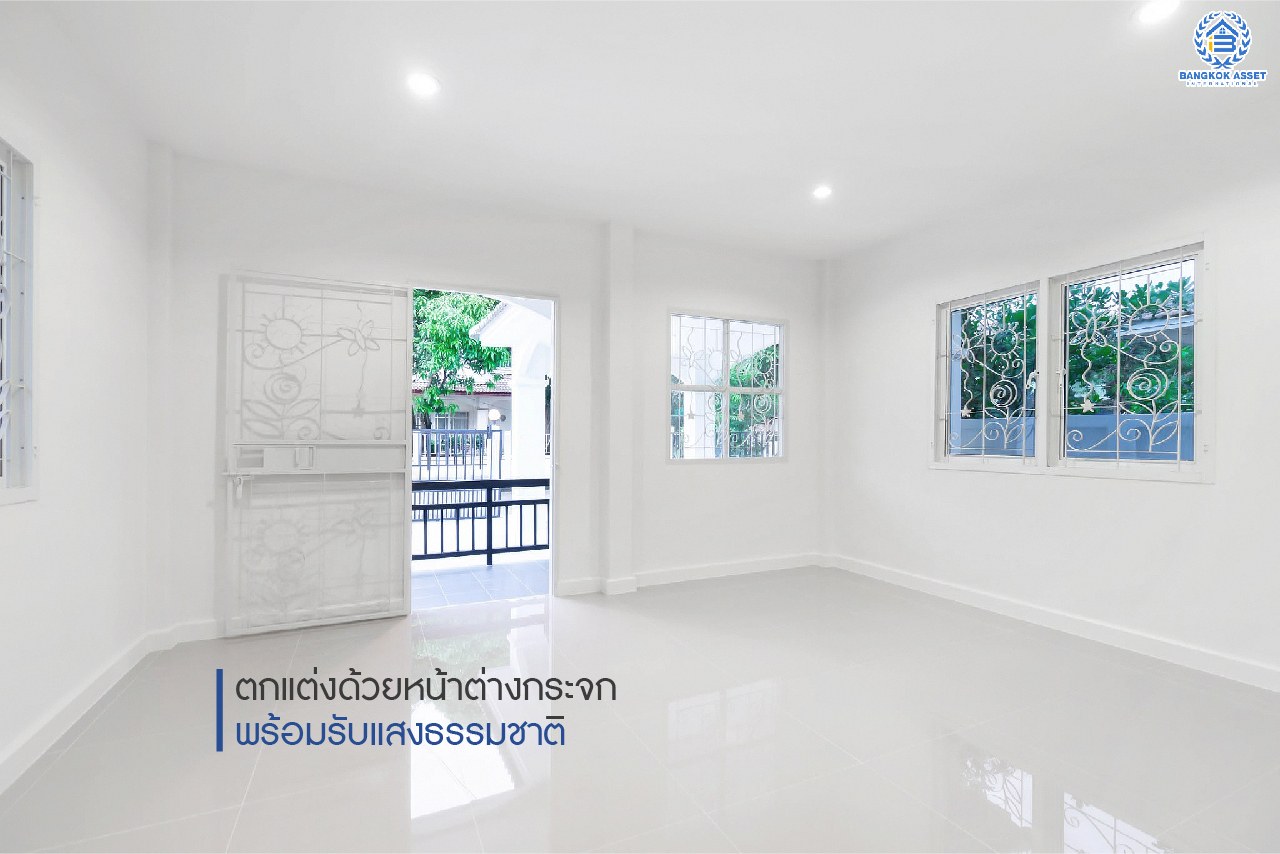 บ้านมือสองตกแต่งใหม่ ม.เศรณีลากูน บางใหญ่-กาญจนาภิเษก (ซ.วัดลาดปลาดุก) ตอบโจทย์ทุกการใช้ชีวิต เนื้อที่ 50 ตร.ว. ฟังก์ชั่น 3 ห้องนอน 3 ห้องน้ำ ทำเลเดินทางง่าย สะดวกสบายใกล้ถนนใหญ่ รถไฟฟ้า "สถานีคลองบางไผ่" และเซ็นทรัลเวสต์เกต...