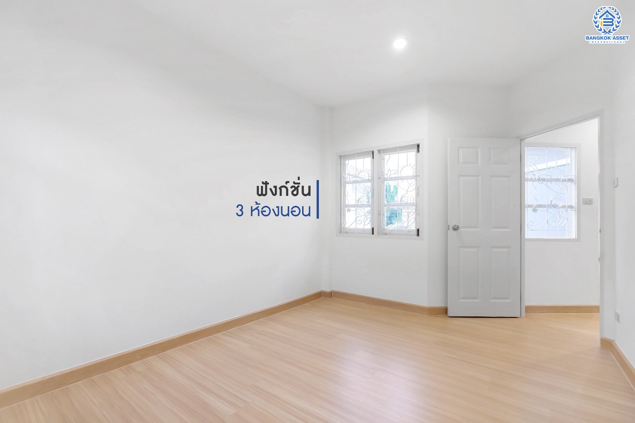 บ้านมือสองตกแต่งใหม่ ม.เศรณีลากูน บางใหญ่-กาญจนาภิเษก (ซ.วัดลาดปลาดุก) ตอบโจทย์ทุกการใช้ชีวิต เนื้อที่ 50 ตร.ว. ฟังก์ชั่น 3 ห้องนอน 3 ห้องน้ำ ทำเลเดินทางง่าย สะดวกสบายใกล้ถนนใหญ่ รถไฟฟ้า "สถานีคลองบางไผ่" และเซ็นทรัลเวสต์เกต...