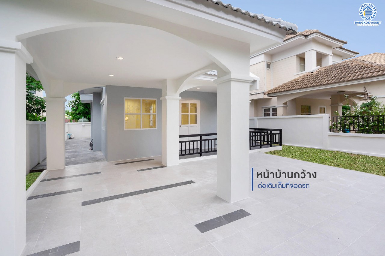 บ้านมือสองตกแต่งใหม่ ม.เศรณีลากูน บางใหญ่-กาญจนาภิเษก (ซ.วัดลาดปลาดุก) ตอบโจทย์ทุกการใช้ชีวิต เนื้อที่ 50 ตร.ว. ฟังก์ชั่น 3 ห้องนอน 3 ห้องน้ำ ทำเลเดินทางง่าย สะดวกสบายใกล้ถนนใหญ่ รถไฟฟ้า "สถานีคลองบางไผ่" และเซ็นทรัลเวสต์เกต...