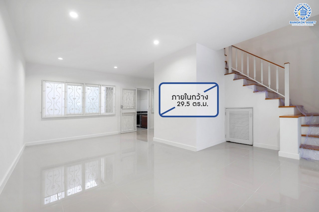 บ้านมือสองตกแต่งใหม่ ม.พฤกษาทาวน์ ติดถนนราชพฤกษ์ ทาวน์เฮ้าส์พร้อมอยู่ จอดรถได้ถึง 2 คัน! เนื้อที่ 21.6 ตร.ว. (หน้ากว้าง 6 เมตร) ฟังก์ชั่น 3 ห้องนอน 2ห้องน้ำ เดินทางสะดวกบนทำเลศักยภาพ ใกล้วงเวียนพระราม5 เชื่อมต่อทั้งนครอินทร์ ,ราชพฤกษ์ ,และกาญจนาภิเษก...