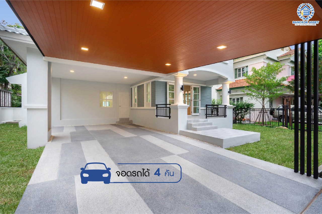 บ้านมือสองตกแต่งใหม่ หลังใหญ่พิเศษ! เนื้อที่ 82.5 ตร.ว. ม.มัณฑนา ปิ่นเกล้า-กาญจนาภิเษก (ซ.วัดพระเงิน) ฟังก์ชั่นจัดเต็ม 3 ห้องนอน 1 ห้องแม่บ้าน 4 ห้องน้ำ จอดรถได้ถึง 4 คัน เดินทางสะดวกสบาย บนทำเลติดถนนใหญ่ ใกล้เซ็นทรัลเวสต์เกต รถไฟฟ้าสายสีม่วง "สถานีตลาดบางใหญ่" และทางด่วนศรีรัช!