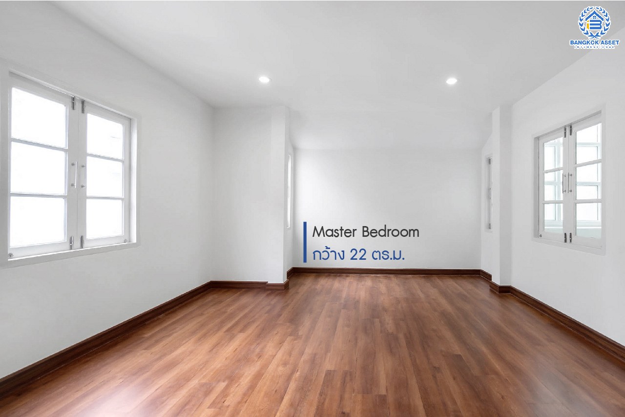 บ้านมือสองตกแต่งใหม่ หลังใหญ่ เล่นระดับ ม.เศรณี ดอนเมือง-สรงประภา เนื้อที่ 25.2 ตร.ว. ฟังก์ชั่นจัดเต็ม 4 ห้องนอน 3 ห้องน้ำ ตอบโจทย์ครอบครัวใหญ่ มีความเป็นส่วนตัว เดินทางเข้าสู่ใจกลางเมืองได้อย่างสะดวกสบาย ใกล้สนามบินดอนเมือง ทางด่วนศรีสมาน และรถไฟฟ้าสายสีแดง...