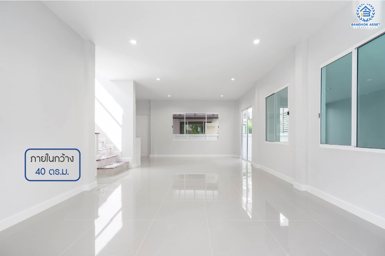 บ้านมือสองตกแต่งใหม่ ม.เพอร์เฟคพาร์ค พระราม5-บางใหญ่ (ซ.วัดพระนอน) เนื้อที่ 35.8 ตร.ว. ตกแต่งสไตล์อบอุ่น คุณภาพแบรนด์ Property Perfect ฟังก์ชั่นจัดเต็ม 3 ห้องนอน 1 ห้องอเนกประสงค์ 2 ห้องน้ำ  ทำเลใกล้วงแหวนกาญจนาฯ , Central Westgate และรถไฟฟ้าสายสีม่วง "สถานีตลาดบางใหญ่"