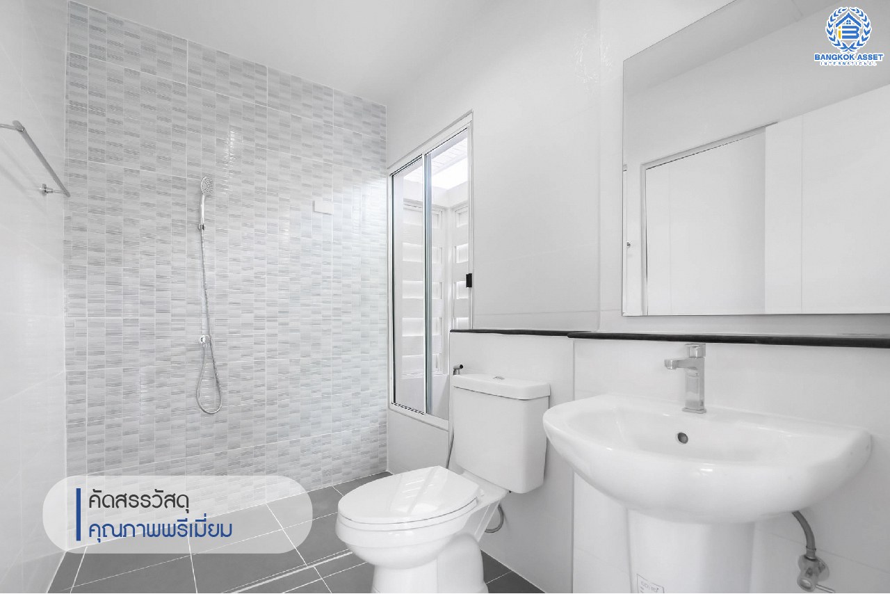 บ้านมือสองตกแต่งใหม่ ม.เพอร์เฟคพาร์ค พระราม5-บางใหญ่ (ซ.วัดพระนอน) เนื้อที่ 35.8 ตร.ว. ตกแต่งสไตล์อบอุ่น คุณภาพแบรนด์ Property Perfect ฟังก์ชั่นจัดเต็ม 3 ห้องนอน 1 ห้องอเนกประสงค์ 2 ห้องน้ำ  ทำเลใกล้วงแหวนกาญจนาฯ , Central Westgate และรถไฟฟ้าสายสีม่วง "สถานีตลาดบางใหญ่"