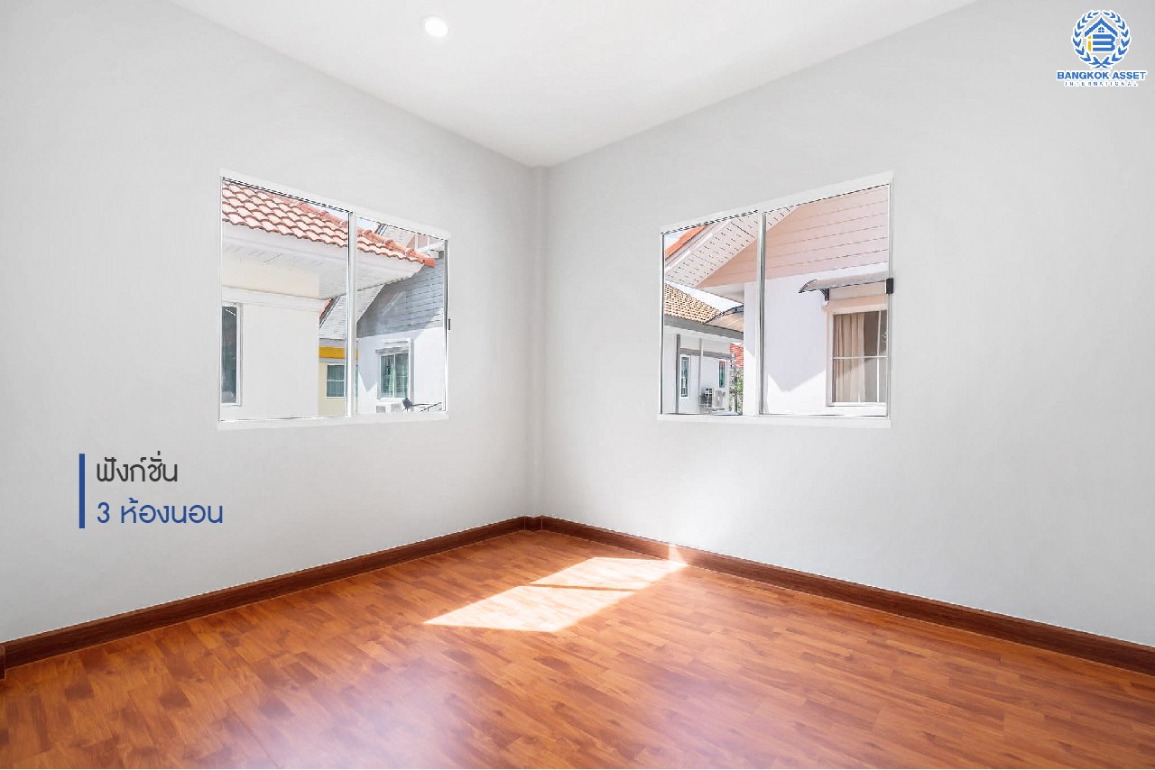 บ้านมือสองตกแต่งใหม่ ม.เพอร์เฟคพาร์ค พระราม5-บางใหญ่ (ซ.วัดพระนอน) เนื้อที่ 35.8 ตร.ว. ตกแต่งสไตล์อบอุ่น คุณภาพแบรนด์ Property Perfect ฟังก์ชั่นจัดเต็ม 3 ห้องนอน 1 ห้องอเนกประสงค์ 2 ห้องน้ำ  ทำเลใกล้วงแหวนกาญจนาฯ , Central Westgate และรถไฟฟ้าสายสีม่วง "สถานีตลาดบางใหญ่"