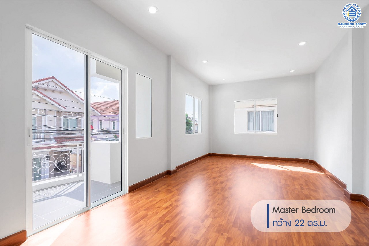 บ้านมือสองตกแต่งใหม่ ม.เพอร์เฟคพาร์ค พระราม5-บางใหญ่ (ซ.วัดพระนอน) เนื้อที่ 35.8 ตร.ว. ตกแต่งสไตล์อบอุ่น คุณภาพแบรนด์ Property Perfect ฟังก์ชั่นจัดเต็ม 3 ห้องนอน 1 ห้องอเนกประสงค์ 2 ห้องน้ำ  ทำเลใกล้วงแหวนกาญจนาฯ , Central Westgate และรถไฟฟ้าสายสีม่วง "สถานีตลาดบางใหญ่"