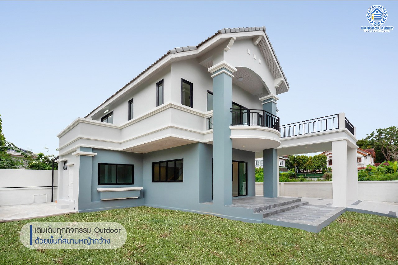 บ้านมือสองตกแต่งใหม่ ม.กฤษดานคร20 ปิ่นเกล้า ติดถนนบรมราชชนนี Private Zone ข้างบ้านไม่ติดใคร เนื้อที่ 61 ตร.ว. ฟังก์ชั่น 3 ห้องนอน 2 ห้องน้ำ 2 ที่จอดรถ พร้อม Terrace กว้างขวาง บนทำเลใกล้ทางคู่ขนานลอยฟ้าบรมราชชนนี และเซ็นทรัลปิ่นเกล้า...