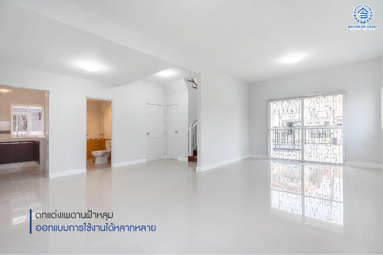 บ้านมือสองตกแต่งใหม่ หลังใหญ่ #แปลงมุม เนื้อที่ 59.8 ตร.ว. ม.ภัสสร14 บางใหญ่-กาญจนาฯ (ซ.กันตนา) ดีไซน์สวย พื้นที่สนามหญ้ากว้าง รองรับทุกกิจกรรมความสุข ฟังก์ชั่น 3 ห้องนอน 2 ห้องน้ำ 2 ที่จอดรถ บนทำเลศักยภาพ ใกล้เซ็นทรัลเวสต์เกต และเพียง 10 นาทีถึงจุดขึ้นทางด่วน "ศรีรัช"...