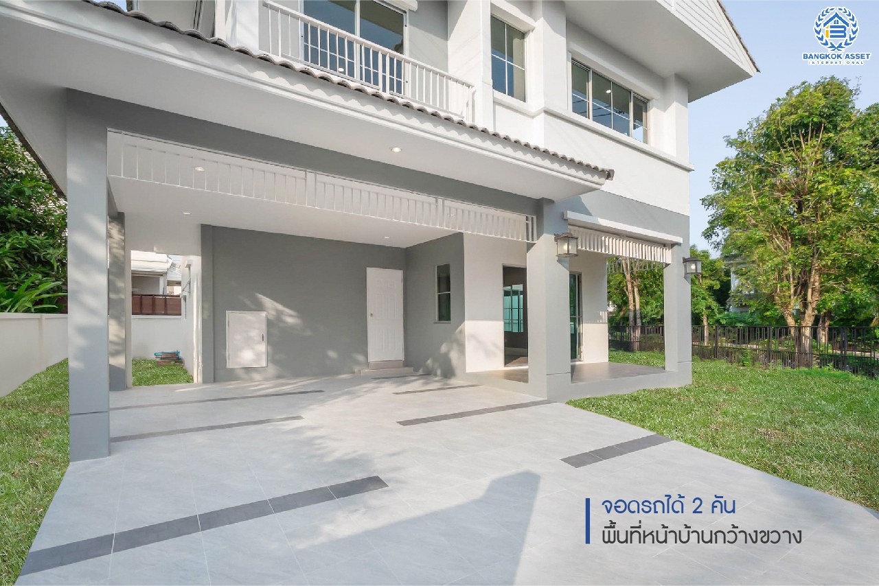 บ้านมือสองตกแต่งใหม่ คุณภาพแบรนด์ LH ม.ชัยพฤกษ์ ราชพฤกษ์-แจ้งวัฒนะ หลังใหญ่ #แปลงมุม เนื้อที่ 73.5 ตร.ว. ฟังก์ชั่น 4 ห้องนอน(มีห้องกระจกชั้นล่าง) 3 ห้องน้ำ 2 ที่จอดรถ ภายในตกแต่งหรูหรา บนทำเลศักยภาพติดถนนราชพฤกษ์ เชื่อมสู่แจ้งวัฒนะได้อย่างรวดเร็ว และเพียง 10 นาทีถึงรถไฟฟ้า "สถานีบางรักใหญ่"