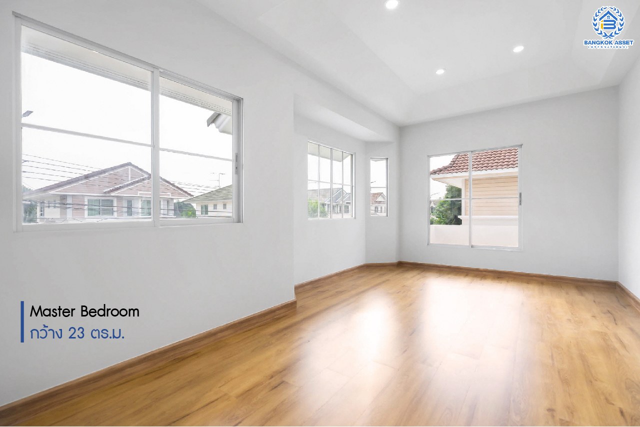 บ้านมือสองตกแต่งใหม่ ม.พฤกษ์ลดา1 บางใหญ่-เซ็นทรัลเวสต์เกต บ้านเดี่ยวคุณภาพ LH เนื้อที่ 50 ตร.ว. พร้อมฟังก์ชั่น 3 ห้องนอน 2 ห้องน้ำ 2 ที่จอดรถ เดินทางสะดวกสบาย บนเส้นทางสายหลัก "กาญจนาภิเษก" ใกล้เซ็นทรัลเวสต์เกต และเพียง 10 นาทีถึง รถไฟฟ้า "สถานีคลองบางไผ่"