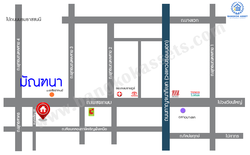 บ้านมือสองตกแต่งใหม่ แบรนด์ LH ม.มัณฑนา เพชรเกษม81 หลังใหญ่กว้างขวาง พร้อมรองรับทุกความสุข บนเนื้อที่ 64.9 ตร.ว. ฟังก์ชั่น 3 ห้องนอน 3 ห้องน้ำ สนามหญ้าด้านข้างกว้างเกือบ 100 ตร.ม. บนทำเลใกล้The Mallบางแค และเชื่อมสู่ ถ.พุทธมณฑลสาย4 เพียง 5 นาที*