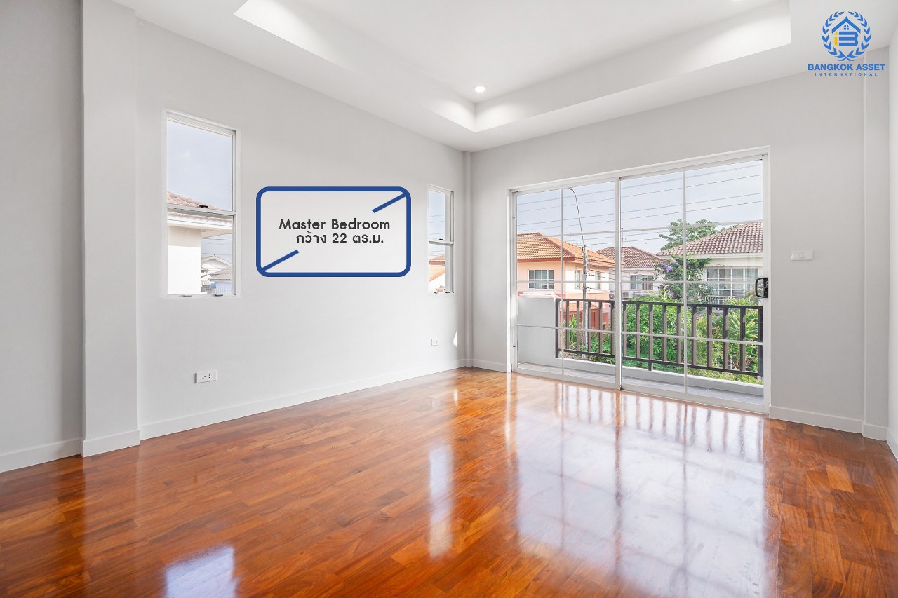 บ้านมือสองตกแต่งใหม่ แบรนด์ LH ม.มัณฑนา เพชรเกษม81 หลังใหญ่กว้างขวาง พร้อมรองรับทุกความสุข บนเนื้อที่ 64.9 ตร.ว. ฟังก์ชั่น 3 ห้องนอน 3 ห้องน้ำ สนามหญ้าด้านข้างกว้างเกือบ 100 ตร.ม. บนทำเลใกล้The Mallบางแค และเชื่อมสู่ ถ.พุทธมณฑลสาย4 เพียง 5 นาที*