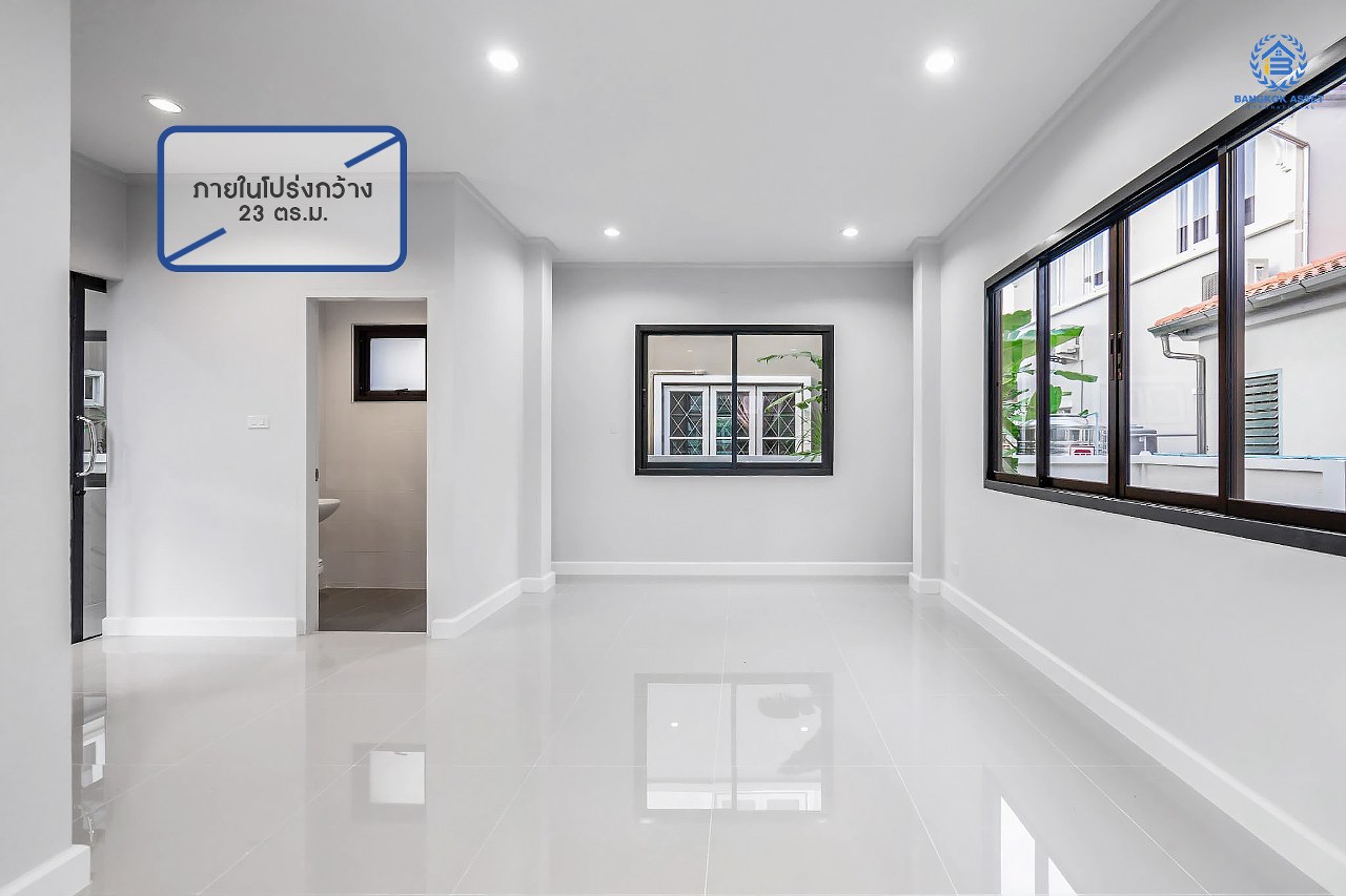 บ้านมือสองตกแต่งใหม่ บนสังคมคุณภาพ LH ม.ชัยพฤกษ์ บางใหญ่-เซ็นทรัลเวสต์เกต ตอบโจทย์ทุกการอยู่อาศัย เนื้อที่ 53 ตร.ว. ฟังก์ชั่น 3 ห้องนอน 2 ห้องน้ำ บนทำเลเดินทางสะดวก เพียง 10 นาที ถึง MRT "สถานีคลองบางไผ่" และเซ็นทรัลเวสต์เกต