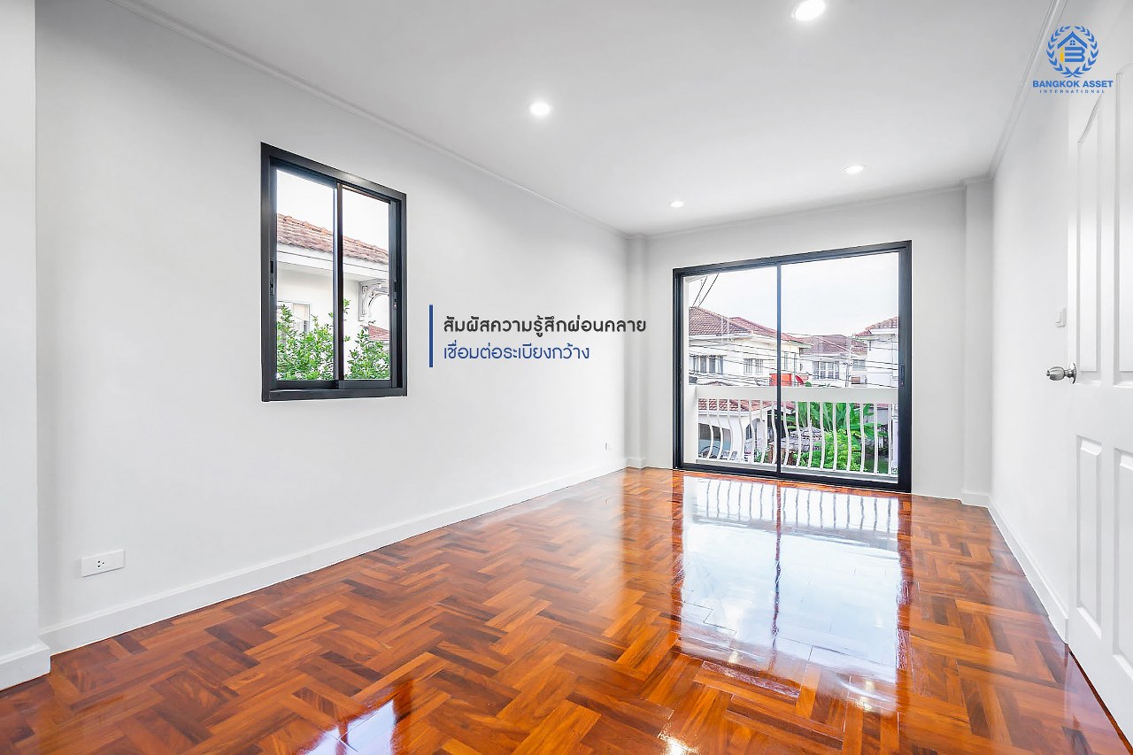 บ้านมือสองตกแต่งใหม่ บนสังคมคุณภาพ LH ม.ชัยพฤกษ์ บางใหญ่-เซ็นทรัลเวสต์เกต ตอบโจทย์ทุกการอยู่อาศัย เนื้อที่ 53 ตร.ว. ฟังก์ชั่น 3 ห้องนอน 2 ห้องน้ำ บนทำเลเดินทางสะดวก เพียง 10 นาที ถึง MRT "สถานีคลองบางไผ่" และเซ็นทรัลเวสต์เกต