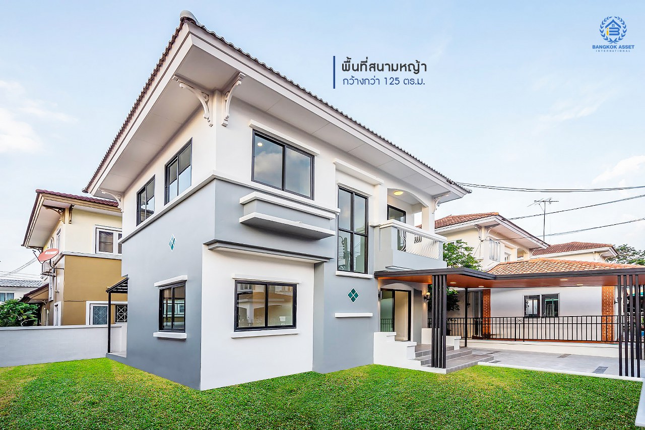 บ้านมือสองตกแต่งใหม่ บนสังคมคุณภาพ LH ม.ชัยพฤกษ์ บางใหญ่-เซ็นทรัลเวสต์เกต ตอบโจทย์ทุกการอยู่อาศัย เนื้อที่ 53 ตร.ว. ฟังก์ชั่น 3 ห้องนอน 2 ห้องน้ำ บนทำเลเดินทางสะดวก เพียง 10 นาที ถึง MRT "สถานีคลองบางไผ่" และเซ็นทรัลเวสต์เกต