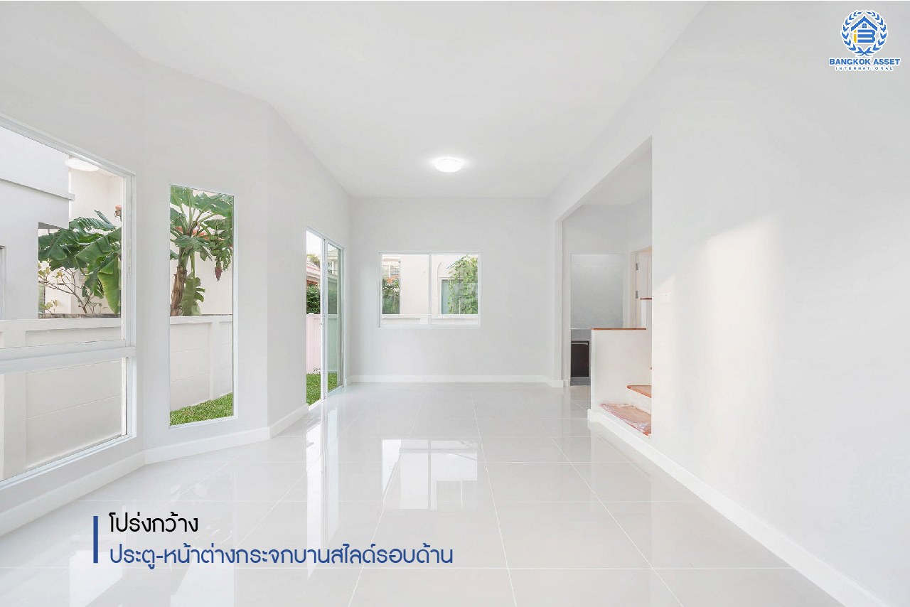 บ้านมือสองตกแต่งใหม่ แบรนด์ Property Perfect ม.เดอะวิลล่า ราชพฤกษ์-ท่าอิฐ บ้านแฝดฟังก์ชั่นระดับบ้านเดี่ยว เนื้อที่ 35.7 ตร.ว. ฟังก์ชั่น 3 ห้องนอน 2 ห้องน้ำ พื้นที่หน้าบ้านกว้าง จอดรถได้ 2 คัน บนทำเลเชื่อมต่อทั้งถ.รัตนาธิเบศร์ และถ.ราชพฤกษ์ และเพียง 10 นาทีถึงรถไฟฟ้า "สถานีบางรักน้อยท่าอิฐ"