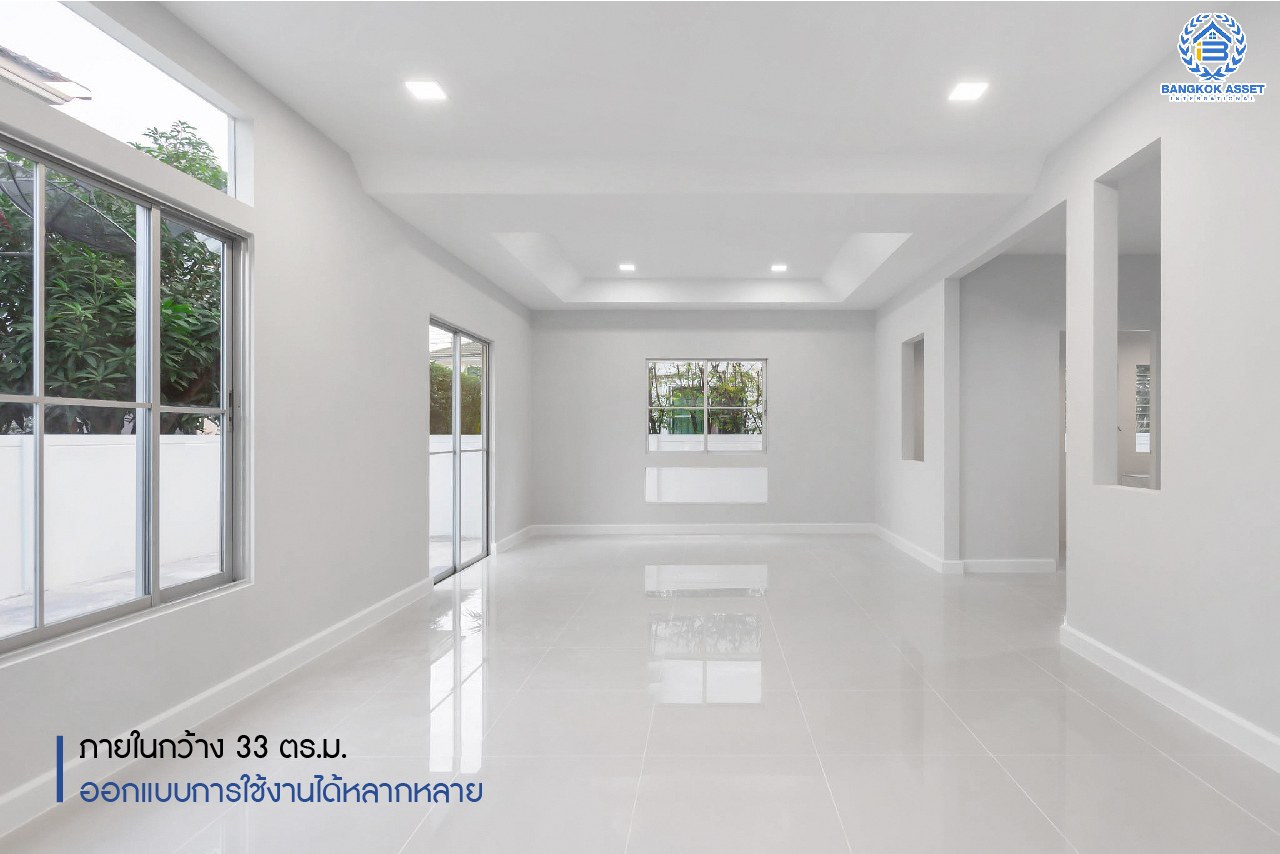 บ้านมือสองตกแต่งใหม่ แบรนด์ LH #หลังใหญ่! เนื้อที่ 60 ตร.ว. ม.ชัยพฤกษ์ บางใหญ่-เซ็นทรัลเวสต์เกต (คลองถนน) ฟังก์ชั่น 3 ห้องนอน 3 ห้องน้ำ 2 ที่จอดรถ ตกแต่งสไตล์เรียบหรู บนทำเลศักยภาพ ใกล้รถไฟฟ้าสถานี "คลองบางไผ่" และเพียง 5 นาทีถึงเซ็นทรัลเวสต์เกต