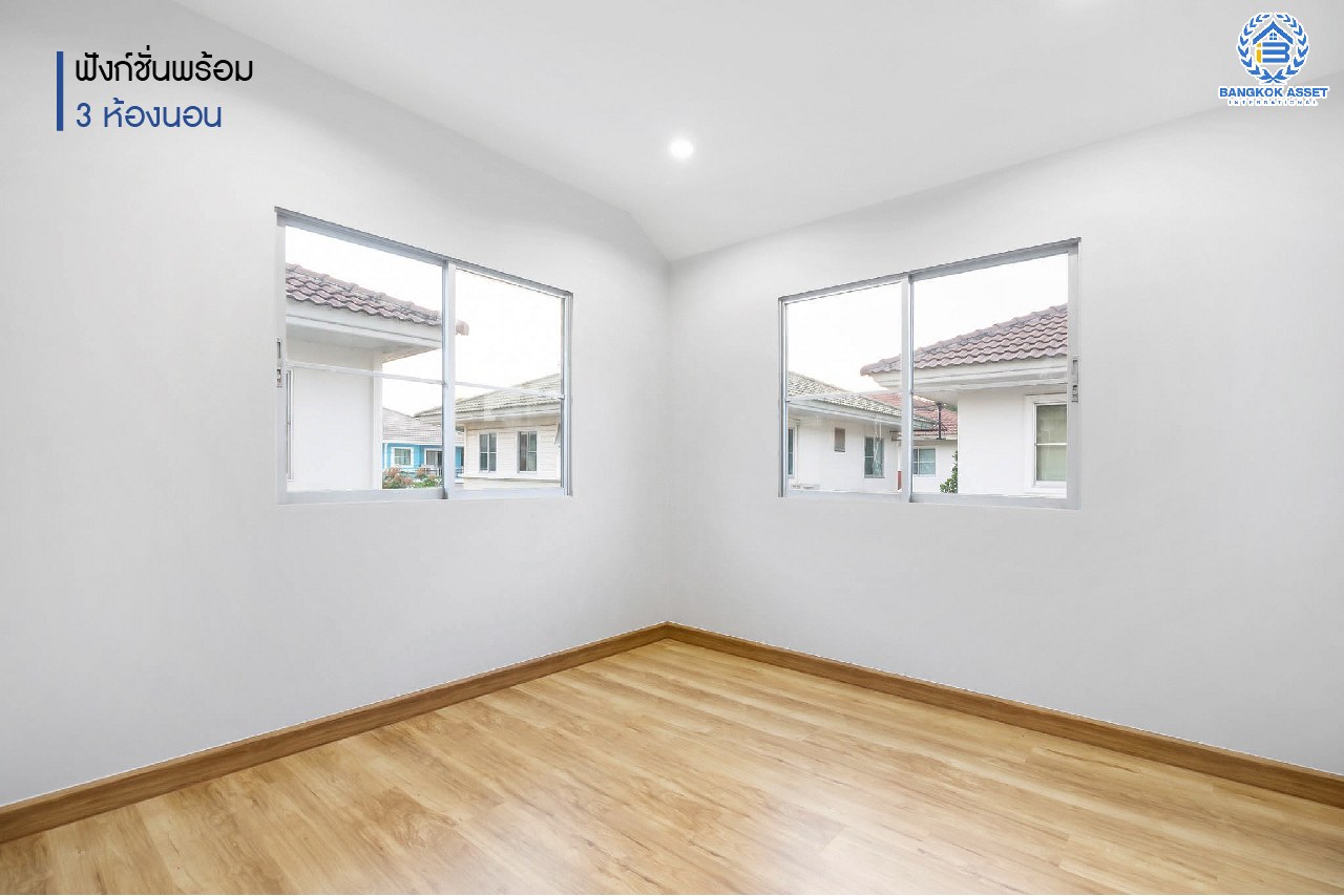 บ้านมือสองตกแต่งใหม่ แบรนด์ LH #หลังใหญ่! เนื้อที่ 60 ตร.ว. ม.ชัยพฤกษ์ บางใหญ่-เซ็นทรัลเวสต์เกต (คลองถนน) ฟังก์ชั่น 3 ห้องนอน 3 ห้องน้ำ 2 ที่จอดรถ ตกแต่งสไตล์เรียบหรู บนทำเลศักยภาพ ใกล้รถไฟฟ้าสถานี "คลองบางไผ่" และเพียง 5 นาทีถึงเซ็นทรัลเวสต์เกต