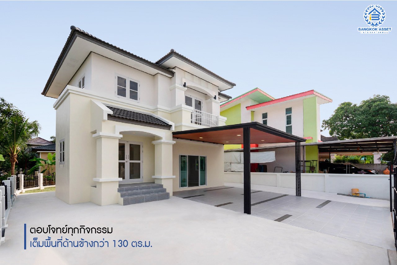 บ้านมือสองตกแต่งใหม่ หลังใหญ่ เนื้อที่ 70.2 ตร.ว. ม.กฤษดานคร31 ปิ่นเกล้า ติดถนนบรมราชชนนี ฟังก์ชั่นจัดเต็ม 4 ห้องนอน 3 ห้องน้ำ 2 ที่จอดรถ มีพื้นที่ด้านข้างบ้านกว้างกว่า 130 ตร.ม. บนทำเลศักยภาพใกล้ทางคู่ขนานลอยฟ้าบรมราชชนนี ม.มหิดล และ เพียง 10 นาทีถึงเซ็นทรัลปิ่นเกล้า...