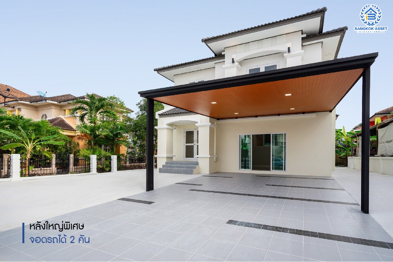 บ้านมือสองตกแต่งใหม่ หลังใหญ่ เนื้อที่ 70.2 ตร.ว. ม.กฤษดานคร31 ปิ่นเกล้า ติดถนนบรมราชชนนี ฟังก์ชั่นจัดเต็ม 4 ห้องนอน 3 ห้องน้ำ 2 ที่จอดรถ มีพื้นที่ด้านข้างบ้านกว้างกว่า 130 ตร.ม. บนทำเลศักยภาพใกล้ทางคู่ขนานลอยฟ้าบรมราชชนนี ม.มหิดล และ เพียง 10 นาทีถึงเซ็นทรัลปิ่นเกล้า...