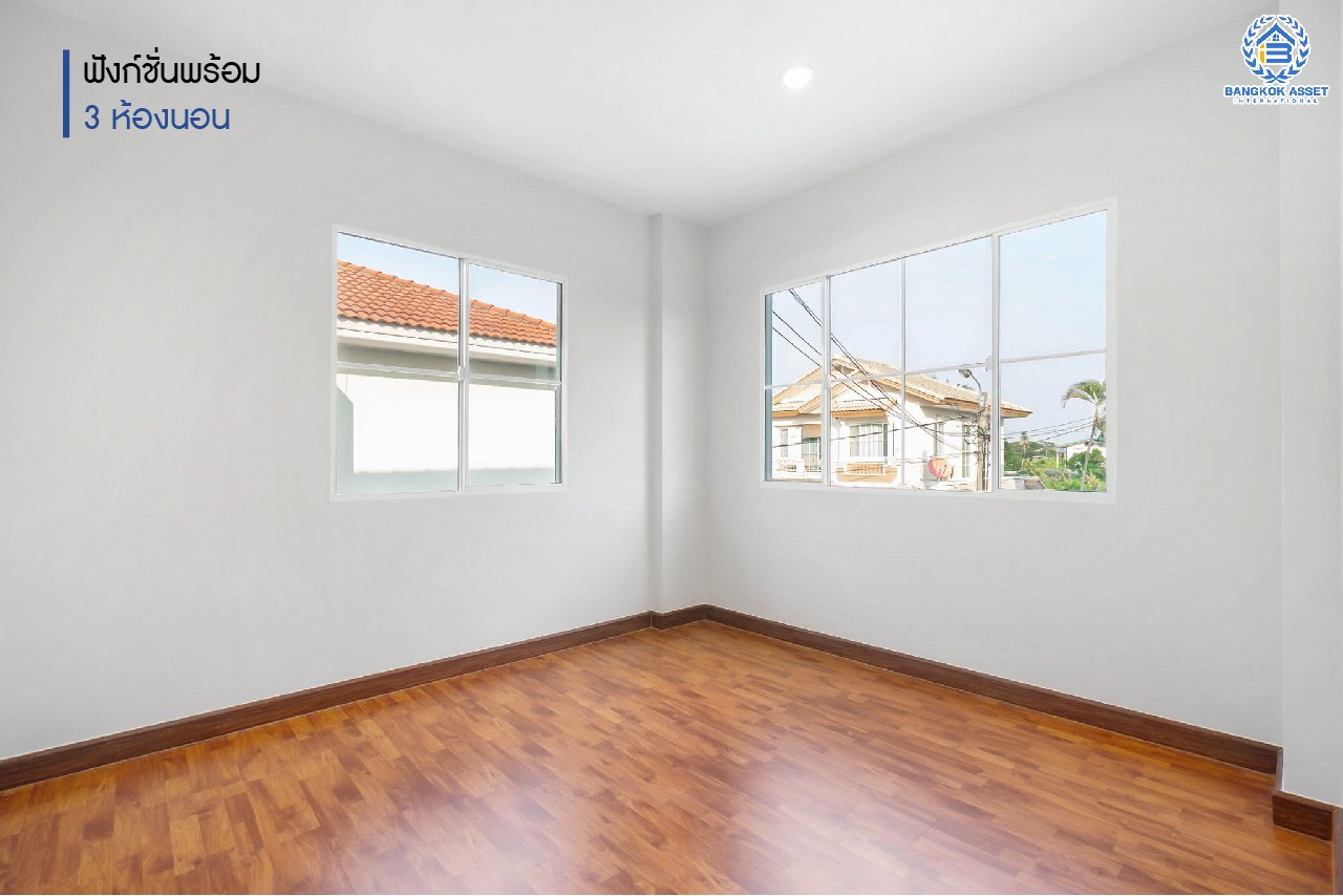 บ้านมือสองตกแต่งใหม่ คุณภาพแบรนด์ LH ม.ชลลดา บางใหญ่-เซ็นทรัลเวสต์เกต หลังใหญ่ แปลงมุม เนื้อที่ 61 ตร.ว. ฟังก์ชั่น 3 ห้องนอน 2 ห้องน้ำ 2 ที่จอดรถ Facility ครบครัน พร้อมทุกการเข้าอยู่ บนทำเลเดินทางสะดวก ใกล้ถ.กาญจนาภิเษก และเพียง 10 นาทีถึงรถไฟฟ้า "สถานีคลองบางไผ่"