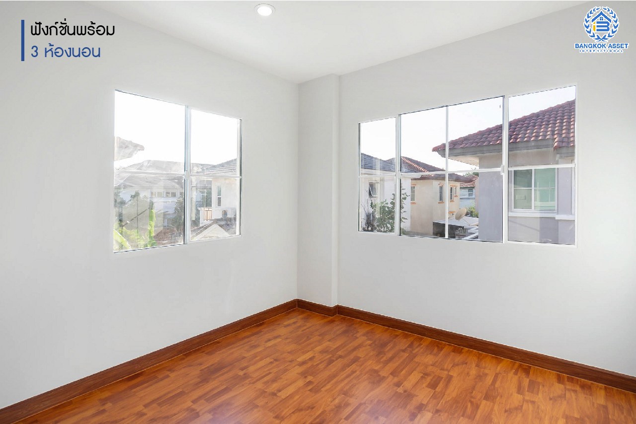 บ้านมือสองตกแต่งใหม่ คุณภาพ LH โครงการ มัณฑนา ปิ่นเกล้า-พระราม5 บรรยากาศเงียบสงบ มีความเป็นส่วนตัว เนื้อที่ 60 ตร.ว. ฟังก์ชั่น 3 ห้องนอน 2 ห้องน้ำ 2 ที่จอดรถ facility ครบครัน! บนทำเลเดินทางสะดวก หน้าโครงการติดถนนนครอินทร์ ใกล้วงเวียนพระราม5 และจุดขึ้นทางด่วน "ศรีรัช"...