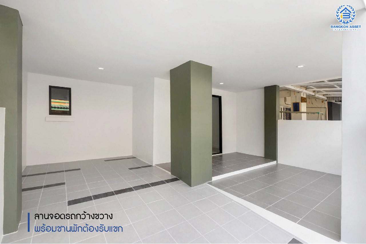 บ้านมือสองตกแต่งใหม่ โครงการ พฤกษา25 บางใหญ่ เนื้อที่ 18 ตร.ว. ฟังก์ชั่น 3 ห้องนอน 2 ห้องน้ำ บนทำเลดีที่สุด เชื่อมต่อ รถไฟฟ้าสายสีม่วง เพียง 15 นาที