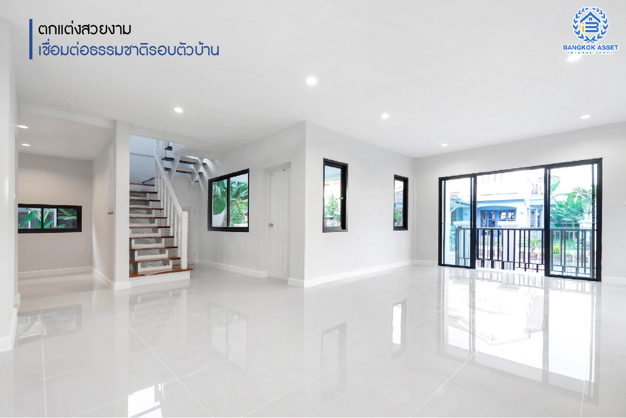 บ้านมือสองตกแต่งใหม่ โครงการ นันทวัน บางใหญ่-รัตนาธิเบศร์ บ้านเดี่ยวคุณภาพแบรนด์ LH ตอบโจทย์ทุกไลฟ์สไตล์ เนื้อที่ขนาด 66 ตร.ว. ฟังก์ชั่น 3ห้องนอน 3ห้องน้ำ บนทำศักยภาพ หน้าโครงการติดถนนกาญจนาภิเษก ใกล้สถานีรถไฟฟ้าสายสีม่วง "สถานีสามแยกบางใหญ่"...