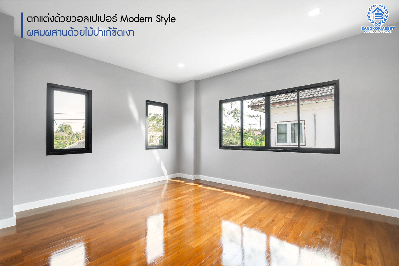 บ้านมือสองตกแต่งใหม่ หลังใหญ่ ม.กฤษดานคร31 ปิ่นเกล้า ถนนบรมราชชนนี เนื้อที่กว้าง 100.6 ตร.ว. ฟังก์ชั่น 3 ห้องนอน 3 ห้องน้ำ 4 ที่จอดรถ บนทำเลศักยภาพใกล้ทางคู่ขนานลอยฟ้าบรมราชชนนี ม.มหิดล และ เพียง 10 นาทีถึงเซ็นทรัลปิ่นเกล้า