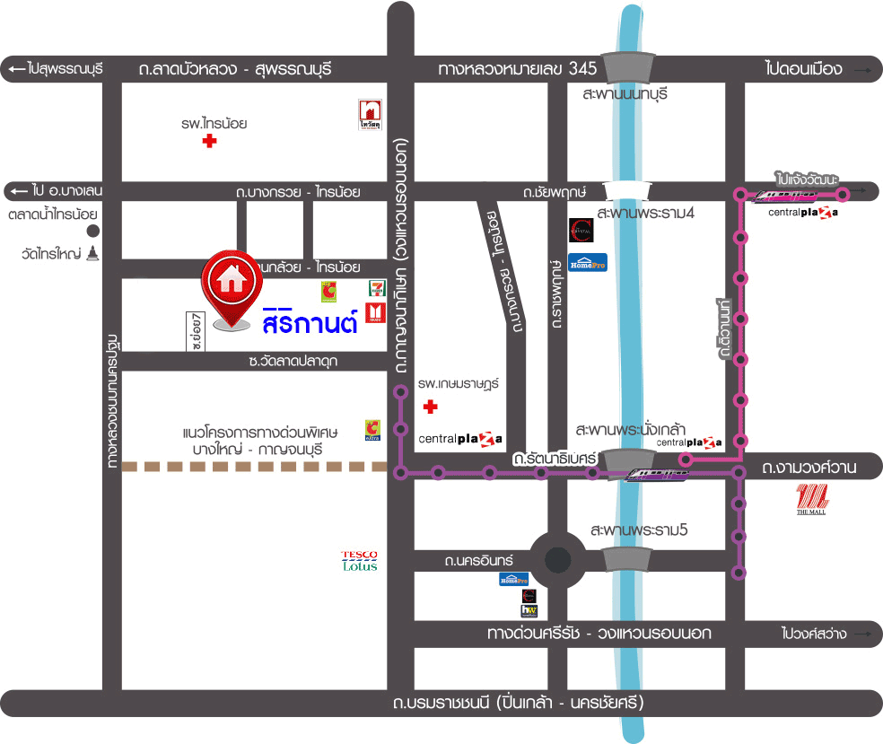 บ้านมือสองตกแต่งใหม่ ม.สิริกานต์ บางใหญ่-เซ็นทรัลเวสต์เกต หลังใหญ่ หลังริม เนื้อที่ 60.9 ตร.ว. ฟังก์ชั่น 3 ห้องนอน 3 ห้องน้ำ 3 ที่จอดรถ Facility ครบครันพร้อมทุกการเข้าอยู่ บนทำเลเดินทางสะดวก ใกล้ถ.กาญจนาภิเษก และเพียง 10 นาทีถึงรถไฟฟ้า "สถานีคลองบางไผ่"