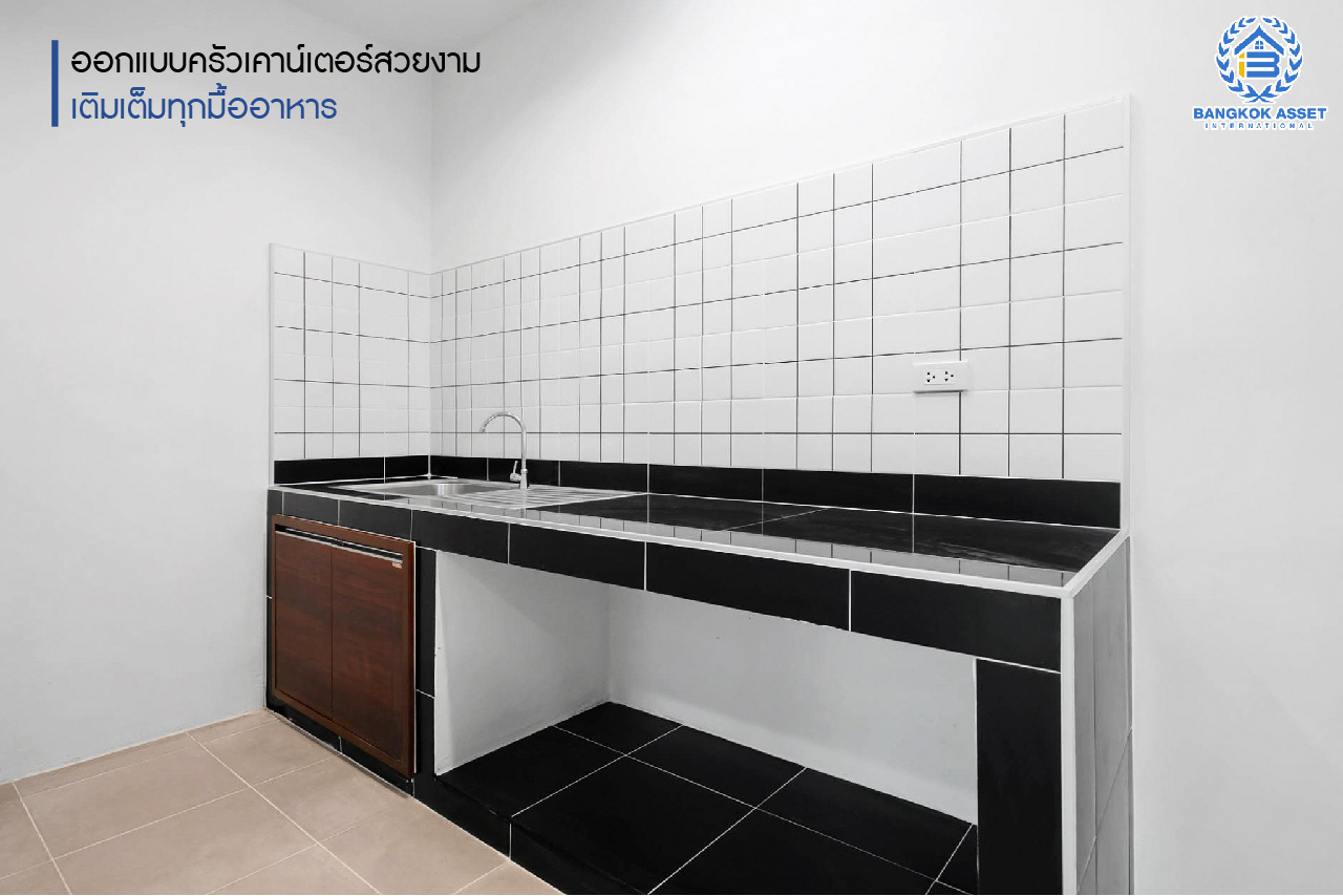 บ้านมือสองตกแต่งใหม่ หลังมุม ม.บัวทอง2 บางใหญ่-เซ็นทรัลเวสต์เกต เนื้อที่ 28 ตร.ว. ฟังก์ชัน 2 ห้องนอน 2 ห้องน้ำ บนทำเลเดินทางสะดวก ติด ถ.กาญจนาภิเษก ใกล้เซ็นทรัลเวสต์เกต และเพียง 5 นาทีถึงรถไฟฟ้า "สถานีคลองบางไผ่"