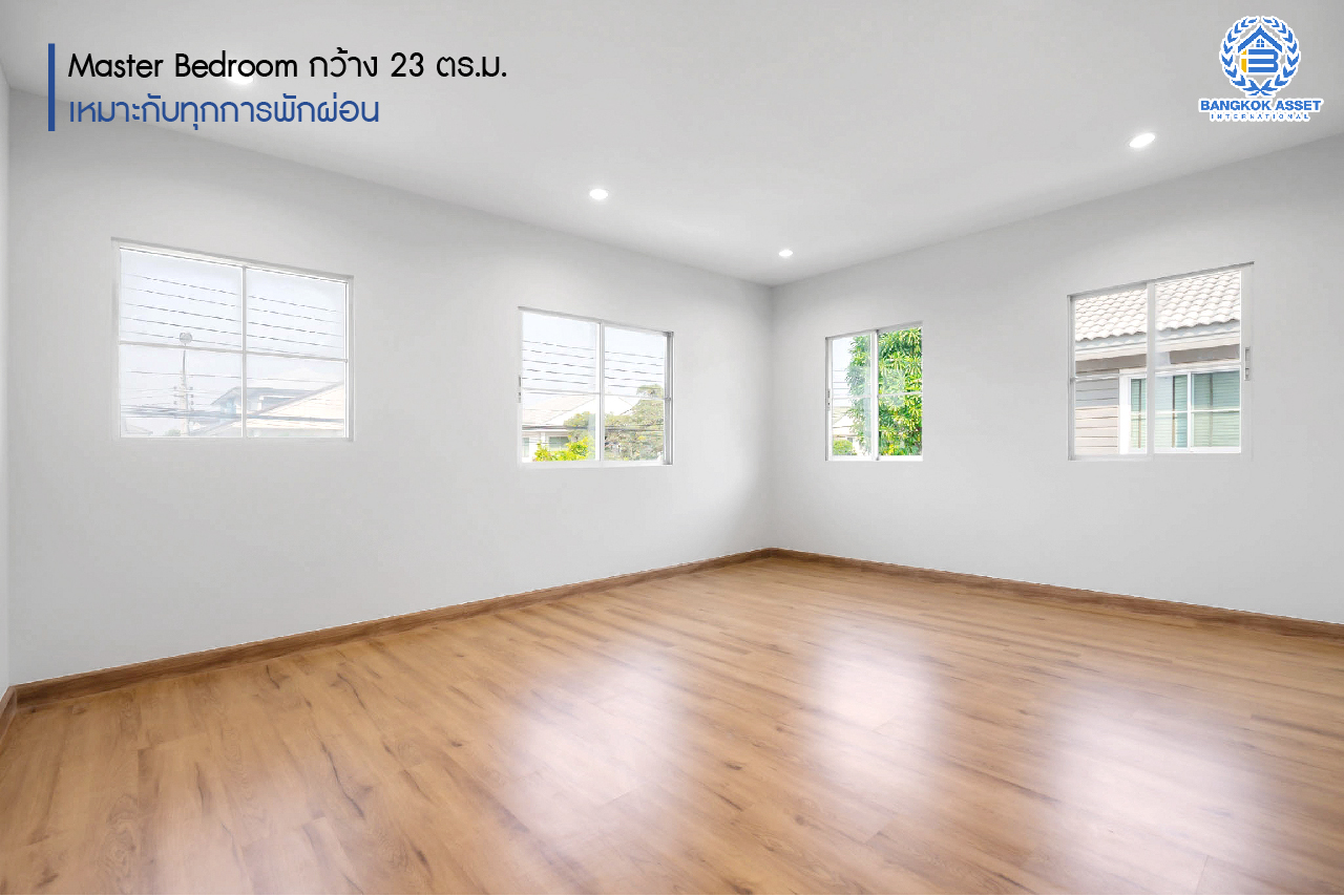 บครันบนทำบ้านมือสองตกแต่งใหม่ หลังใหญ่ บ้านแบรนด์คุณภาพ LH เนื้อที่ 60 ตร.ว. ม.ชัยพฤกษ์ เฟส3 บางใหญ่-เซ็นทรัลเวสต์เกต ฟังก์ชั่น 3 ห้องนอน 3 ห้องน้ำ 2 ที่จอดรถ ตกแต่งสไตล์เรียบหรู Facilities ครเลศักยภาพ ใกล้รถไฟฟ้าสถานี "คลองบางไผ่" และเพียง 5 นาทีถึงเซ็นทรัลเวสต์เกต