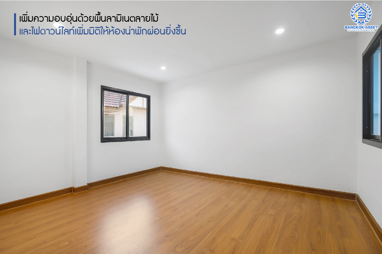 บ้านมือสองตกแต่งใหม่ ม.ลานทอง ติวานนท์-ปากเกร็ด เนื้อที่ 48 ตร.ว. ฟังก์ชั่น 4 ห้องนอน 2 ห้องน้ำ 2 ที่จอดรถ บนทำเลทองเดินทางสะดวกติด ถ.ติวานนท์ ใกล้เซ็นทรัล แจ้งวัฒนะ ,อิมแพ็ค เมืองทองธานี ทางด่วน "แจ้งวัฒนะ" และ ห้าแยกปากเกร็ดเพียง 5 นาทีเท่านั้น...