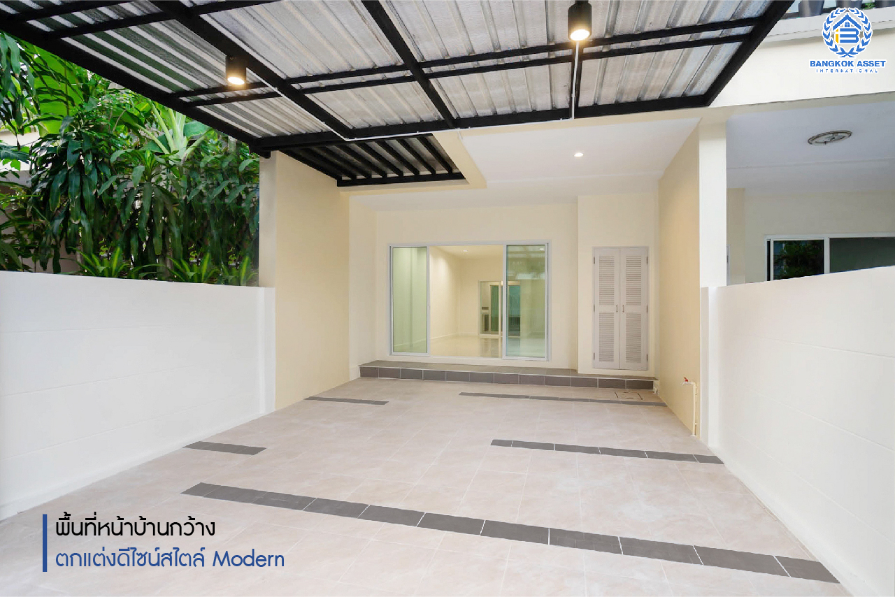 บ้านมือสองตกแต่งใหม่ ม.วิสต้าปาร์ค แจ้งวัฒนะ บ้านสไตล์ Modern 3 ชั้น บนเนื้อที่มากถึง 22.8 ตร.ว. ฟังก์ชั่นพร้อม 3 ห้องนอน 3 ห้องน้ำ บนทำเลคุณภาพใกล้ เซ็นทรัลแจ้งวัฒนะ, จุดขึ้นทางด่วน แจ้งวัฒนะ และรถไฟฟ้า "สถานีศูนย์ราชการนนทบุรี" เพียง 10 นาที...