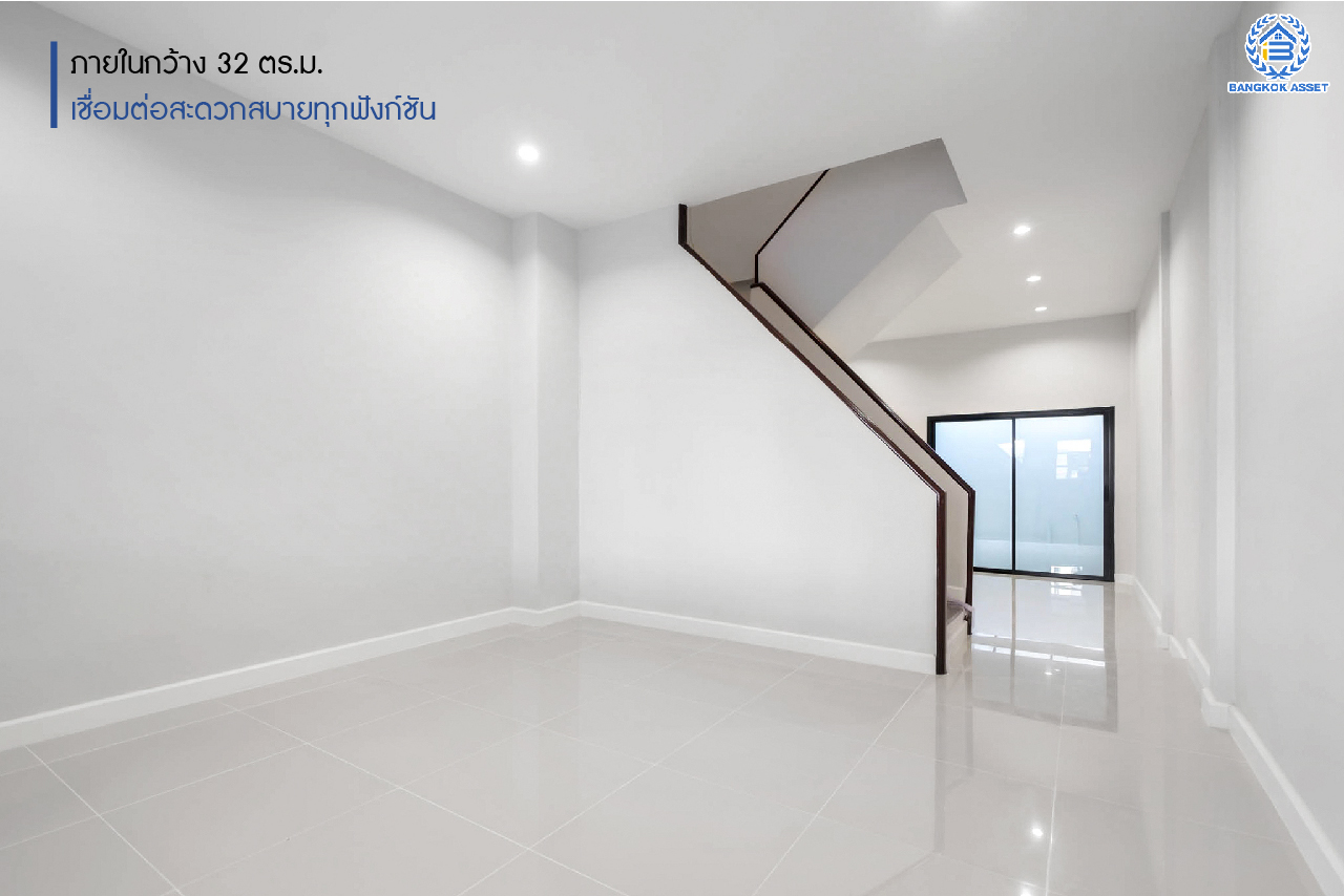 บ้านมือสองตกแต่งใหม่ ม.สินเพชร บางใหญ่-เซ็นทรัลเวสต์เกต สะดวกสบายยิ่งกว่าด้วย พื้นที่ใช้สอยมากกว่า 120 ตร.ม. บนเนื้อที่ 20.8 ตร.ว. ฟังก์ชัน 2 ห้องนอน 2 ห้องน้ำ ตกแต่งสวยงามมีครัวเคาน์เตอร์ และที่จอดรถส่วนตัว พร้อมอยู่อาศัย บนทำเลศักยภาพ เพียง 500ม. ถึง MRT คลองบางไผ่