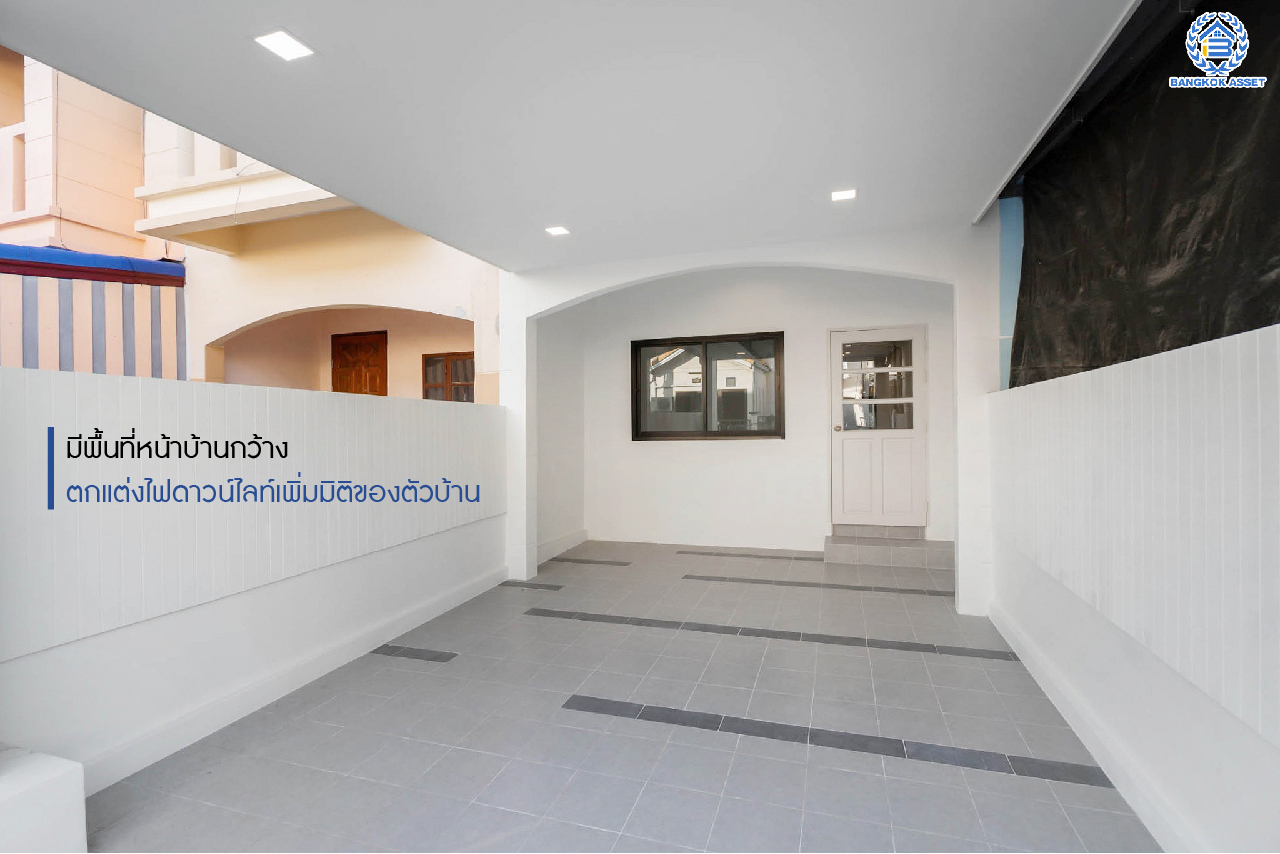 บ้านมือสองตกแต่งใหม่ ม.สินเพชร บางใหญ่-เซ็นทรัลเวสต์เกต สะดวกสบายยิ่งกว่าด้วย พื้นที่ใช้สอยมากกว่า 120 ตร.ม. บนเนื้อที่ 20.8 ตร.ว. ฟังก์ชัน 2 ห้องนอน 2 ห้องน้ำ ตกแต่งสวยงามมีครัวเคาน์เตอร์ และที่จอดรถส่วนตัว พร้อมอยู่อาศัย บนทำเลศักยภาพ เพียง 500ม. ถึง MRT คลองบางไผ่