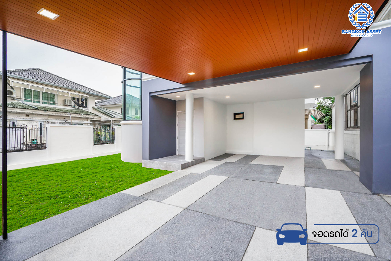 บ้านมือสองตกแต่งใหม่ ม.ศุภาลัย ออร์คิดปาร์ค2 ปิ่นเกล้า-ใกล้ถ.กาญจนาภิเษก หลังมุม ดีไซน์หรูหรา เนื้อที่ 58.9 ตร.ว. ฟังก์ชัน 3 ห้องนอน 4 ห้องน้ำ 1 ห้องแม่บ้าน จอดรถได้ 2 คัน บนทำเลเดินทางสะดวก เชื่อมต่อหลายเส้นทาง และเดอะมอลล์บางแค ทางด่วน "กาญจนาภิเษก" และรถไฟฟ้า "สถานีภาษีเจริญ"