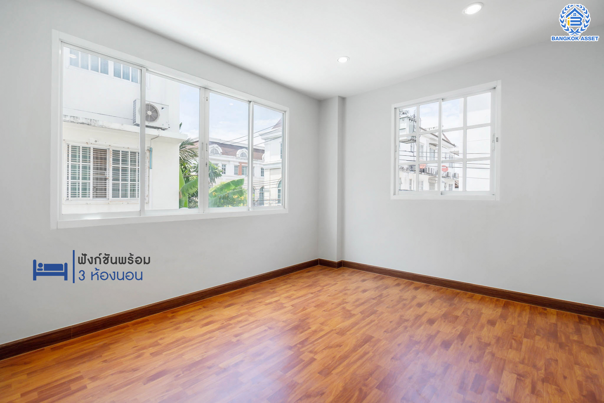 บ้านมือสองตกแต่งใหม่ ทาวน์โฮม 3 ชั้น หลังมุม ม.พลัสซิตี้พาร์ค ลาดพร้าว71 (ซอยโรงเรียนสตรีวิทยา2) เนื้อที่ 17.3 ตร.ว. ฟังก์ชัน 3 ห้องนอน 3 ห้องน้ำ 1 ที่จอดรถ พร้อม Living Area กว้างขวางชั้นสอง ทำเลใจกลางเมือง เชื่อมต่อทั้งถนนประเสริฐมนูญกิจ ,เกษตร-นวมินทร์, ลาดพร้าว, รัชโยธินฯ ใกล้ทางด่วนรามอินทรา เดินทางสะดวกสบาย ติดรถไฟฟ้าสายสีน้ำตาล "สถานีโรงเรียนสตรีวิทยา2"