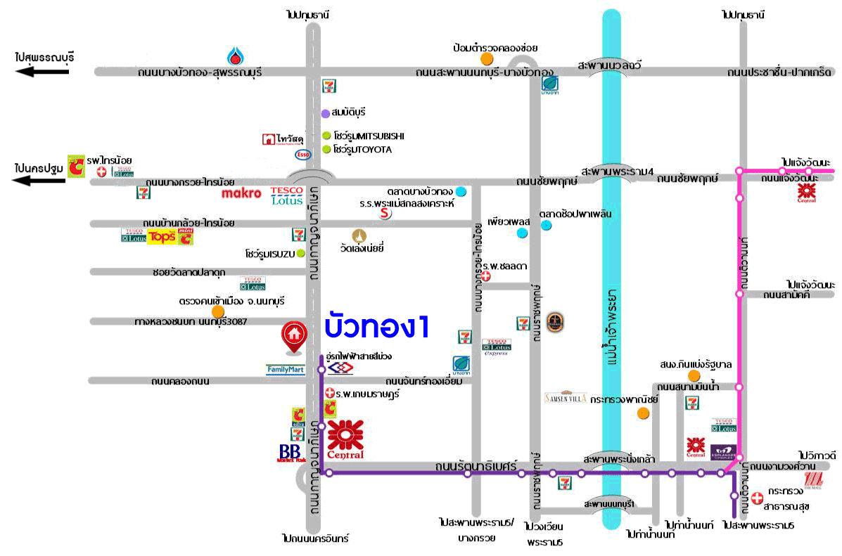 ทาวน์เฮ้าส์มือสอง ม.บัวทอง1 บางใหญ่-เซ็นทรัลเวสต์เกต เนื้อที่ 20 ตร.ว. ฟังก์ชัน 2 ห้องนอน 1 ห้องน้ำ บ้านพร้อมเข้าอยู่ บนทำเลศักยภาพ  ทำเลทอง!! เดินสะดวก เชื่อมต่อถนนหลายเส้นทาง ใกล้รถไฟฟ้าและทางด่วน ราคาสุดคุ้ม ห้ามพลาด!