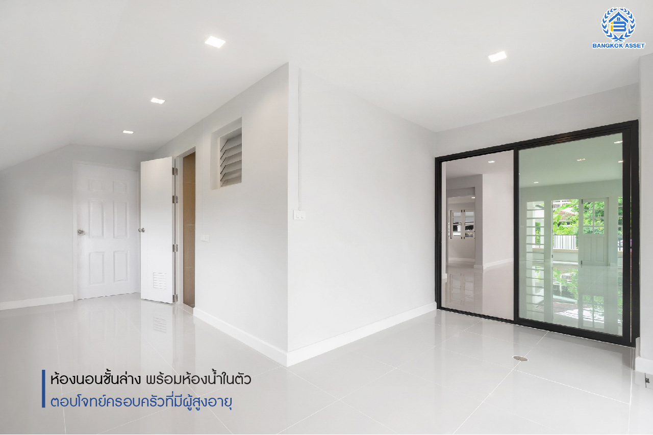 บ้านมือสองตกแต่งใหม่ คุณภาพแบรนด์ LH ม.ชลลดา บางบัวทอง เนื้อที่ 80 ตร.ว. ตกแต่งหรูหรา ฟังก์ชันจัดเต็ม 4 ห้องนอน 3 ห้องน้ำ 1 ห้องอเนกประสงค์ จอดรถได้ 2 คัน มีสนามหญ้าด้านข้างกว้างขวาง พร้อม Facilities ครบ! บนทำเลคุณภาพ เชื่อมต่อได้หลายเส้นทาง ใกล้เซ็นทรัลเวสต์เกต และรถไฟฟ้า "สถานีบางพลู"